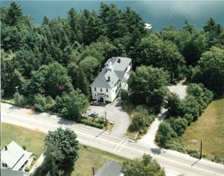 Somesville School, Aerial View