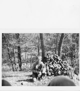 B&W photograph of LaRue Spiker