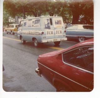 Blue Van Back