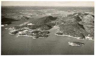 Arial View, Northeast Harbor