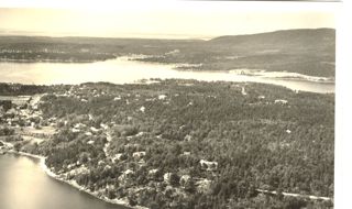 Arial View, Northeast Harbor