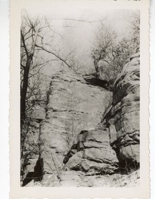 Rock cliff