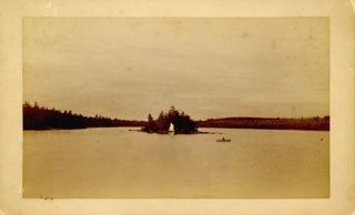 Small Island in Echo Lake