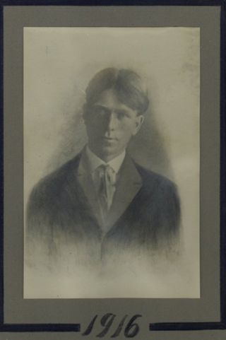Unidentified IOOF Ocean Lodge officer, 1916