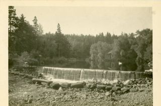 Dam at Dr. Abbe's duck pond