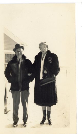 Raymond and Hallie Somes, 1947