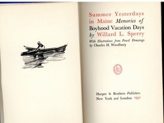 Summer Yesterdays in Maine: Memories of Boyhood Vacation Days