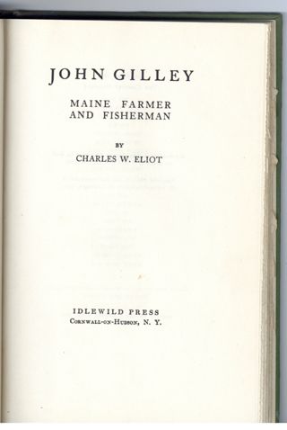 John Gilley: Maine Farmer and Fisherman
