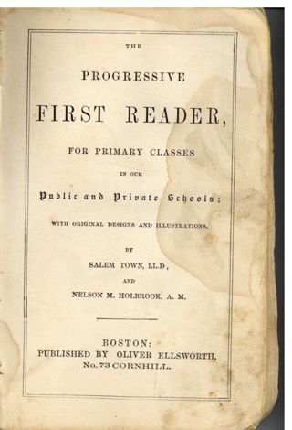 The Progressive First Reader for Primary Classes...
