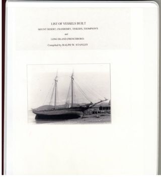 List of Vessels Built: Mount Desert, Cranberry, Tinker’s, Thompson’s, and Long Island (Frenchboro)