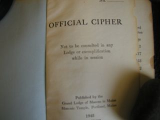Official Cypher (Masons)