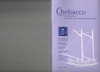 Chebacco, the Magazine of the Mount Desert Historical Society