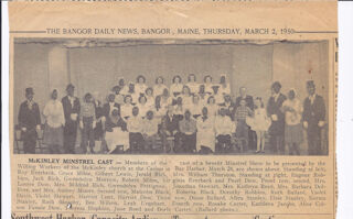 McKinley Minstrel Cast