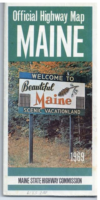 Official Highway Map of Maine