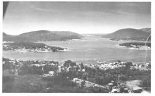 View over Manset, Southwest Harbor