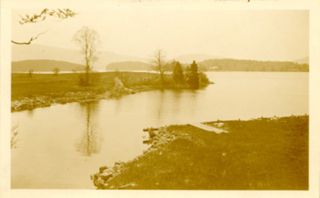 Somes Cove and Distant Mountains, Mt. Desert, ME