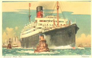 Cunard White Star Ship, 'Samaria'