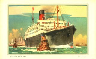Cunard White Star Ship 'Samaria'