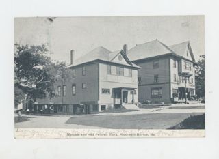 Masonic and Odd Fellows Block, Southwest Harbor, ME