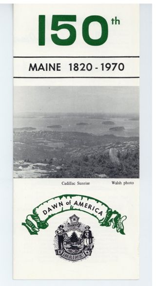 MDIHIS- 150th Maine Anniversary Brochure