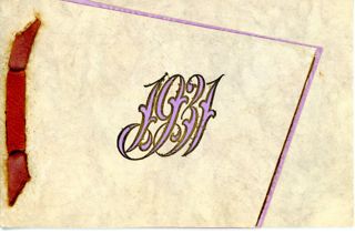 Invitation to MDI High School Graduation (1931)