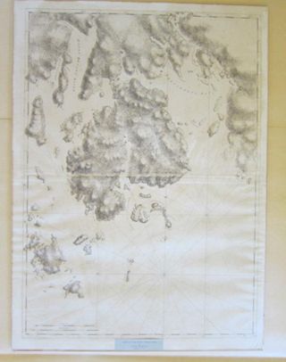 Chart of Mount Desert Island Area