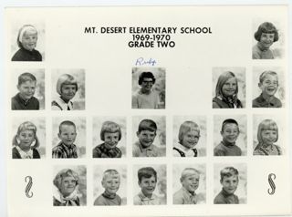 Mount Desert Elementary School Grade 2 1969.70