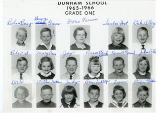 Dunham School 1965.66