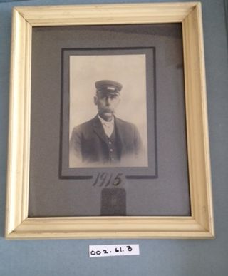 Unidentified IOOF Ocean Lodge officer, March 12th, 1915.