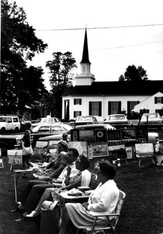 Art Show, Village Green, Bar Harbor
