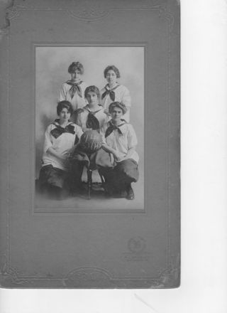 1914 women's basketball team Southwest Harbor High School