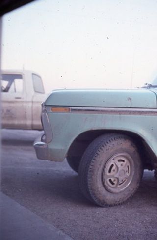 Turquoise Truck