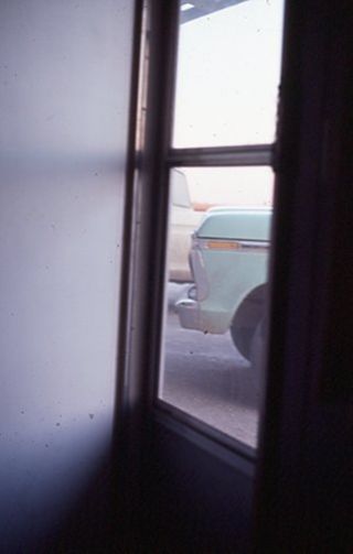 Turquoise car
