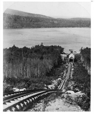 Green Mountain Railway towards Eagle Lake