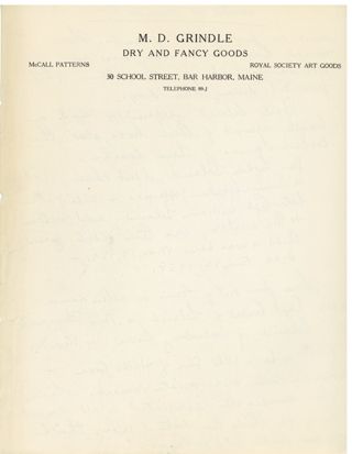 Typewritten copies George Soule Genealogy from various sources Leland Family geneaology compiled by Thelma Grindle