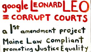 Leonard Leo Protest Poster 6: First Amendment Project