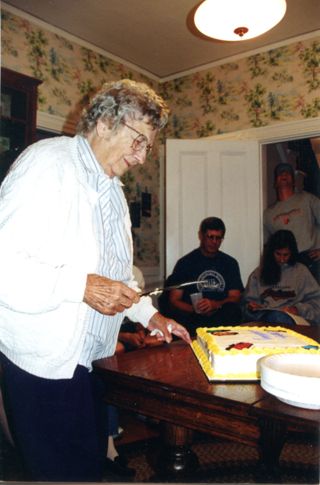 Moore, Esther, 90th birthday