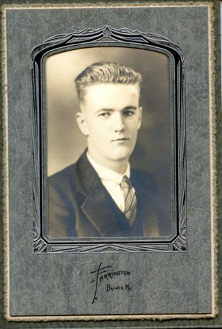 Clark, Lester Martin Pemetic senior photo, 1927