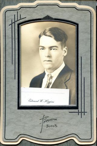 Higgins, Edward W., Pemetic HS graduation photo