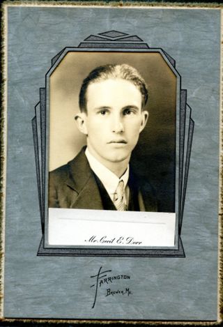 Dorr, Cecil E., Pemetic HS graduation photo