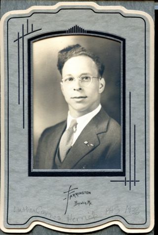 Herrick, Luther Carnes, Pemetic HS graduation photo