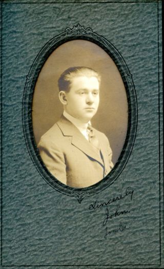 Lawler, John Dix, Pemetic HS graduation photo