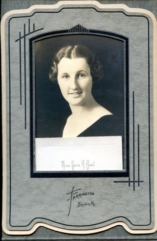 Beal Vera A., Pemetic HS graduation photo