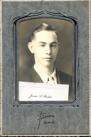 Parker, James A., Pemetic HS graduation photo