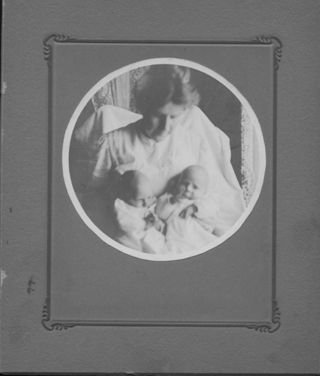 Rich, Elizabeth, with infants Roger and Ronald