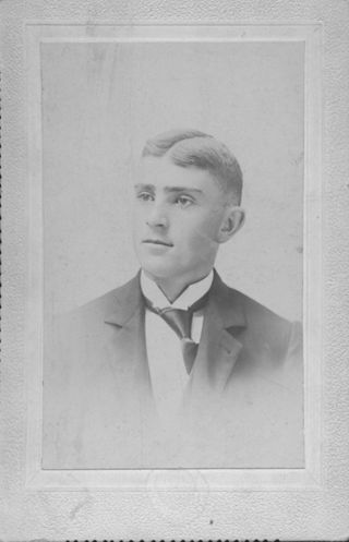 Lewis, Cutler, young man, formal photo