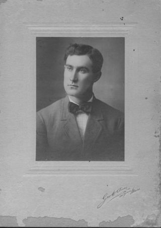 Rich, Frank, young man, formal photo