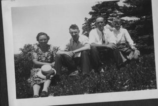 Millicent Trask family photo album