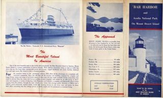 Bar Harbor and Acadia National Park on Mount Desert Island