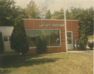 Photo of Mount Desert post office, 1986
